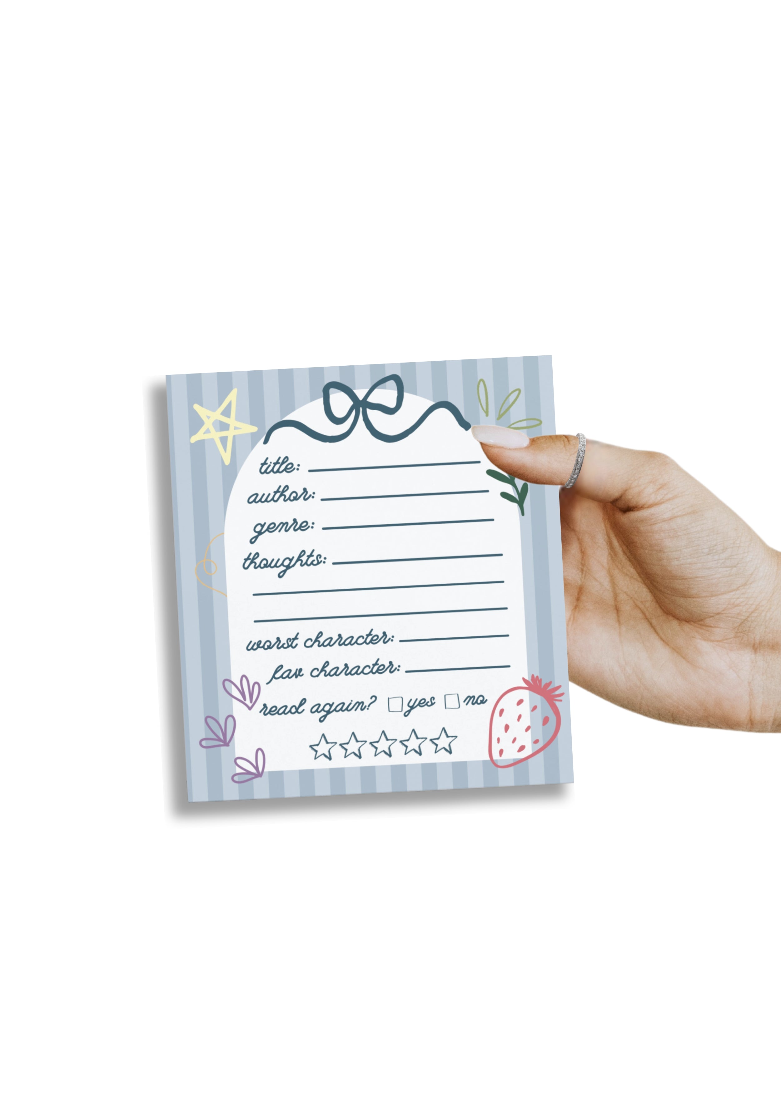 Book Review Tear-Away Notepad