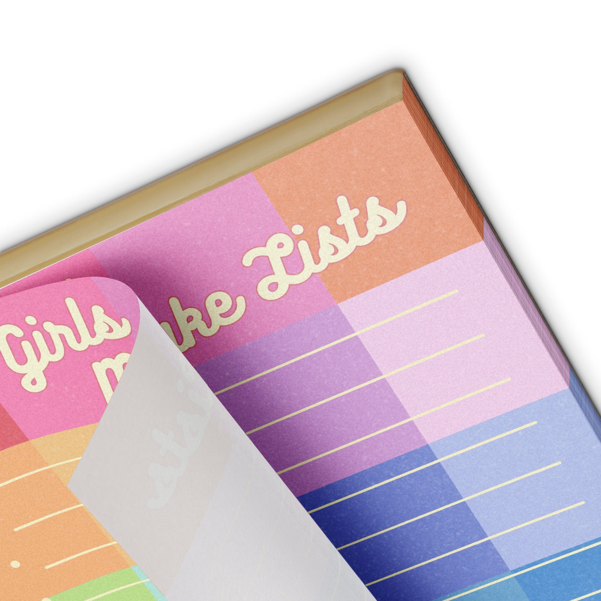 Hot Girls Make Lists Notepad