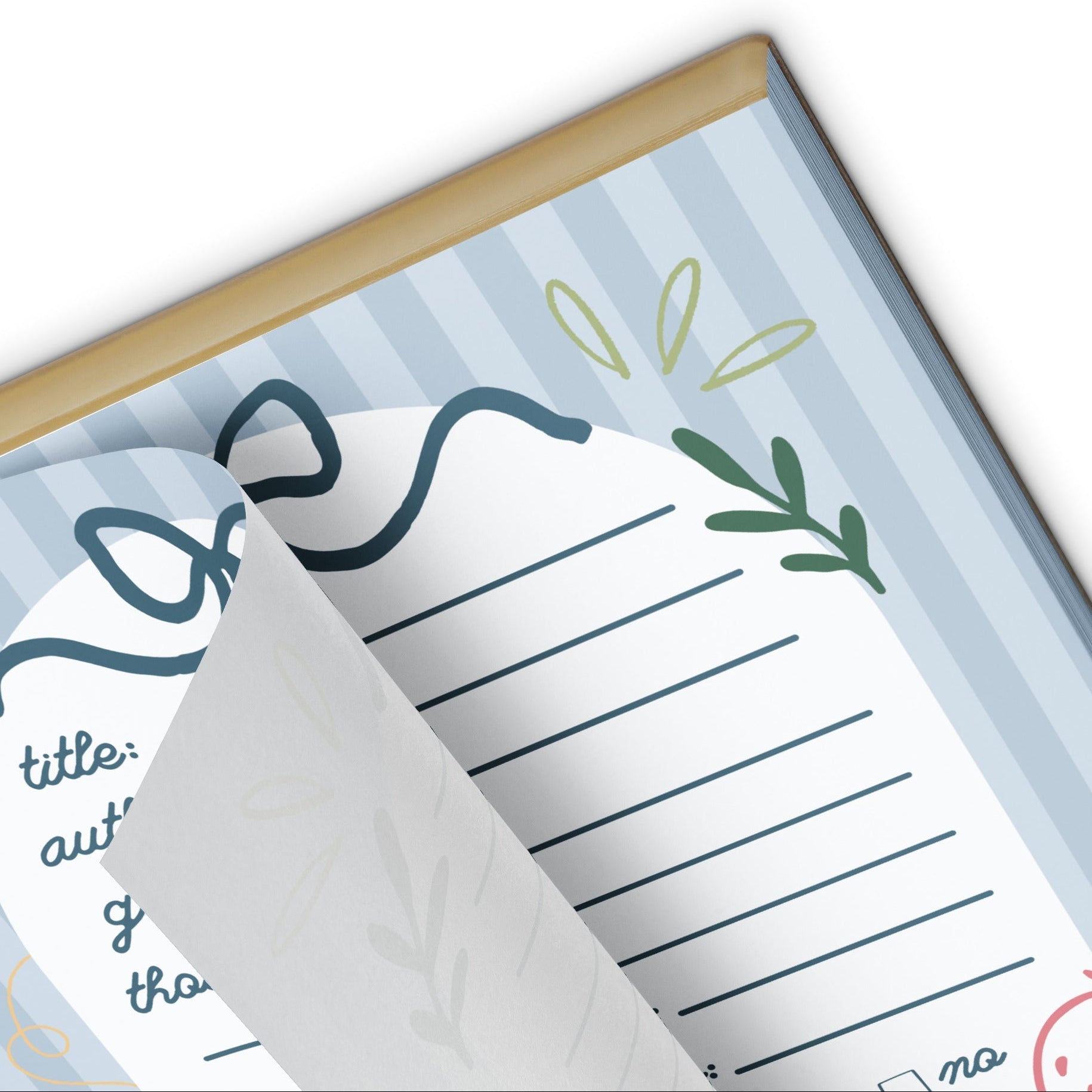 Book Review Notepad