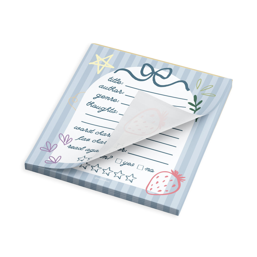 Book Review Notepad