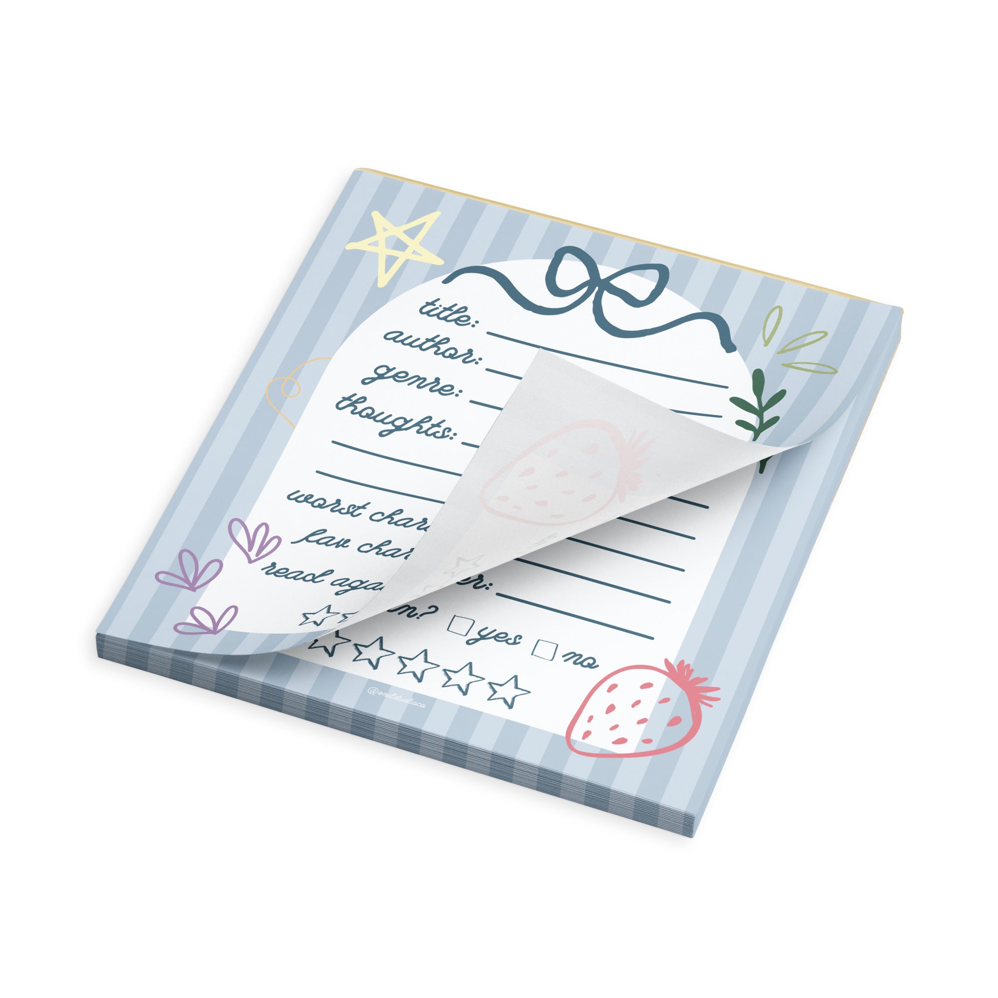 Book Review Notepad