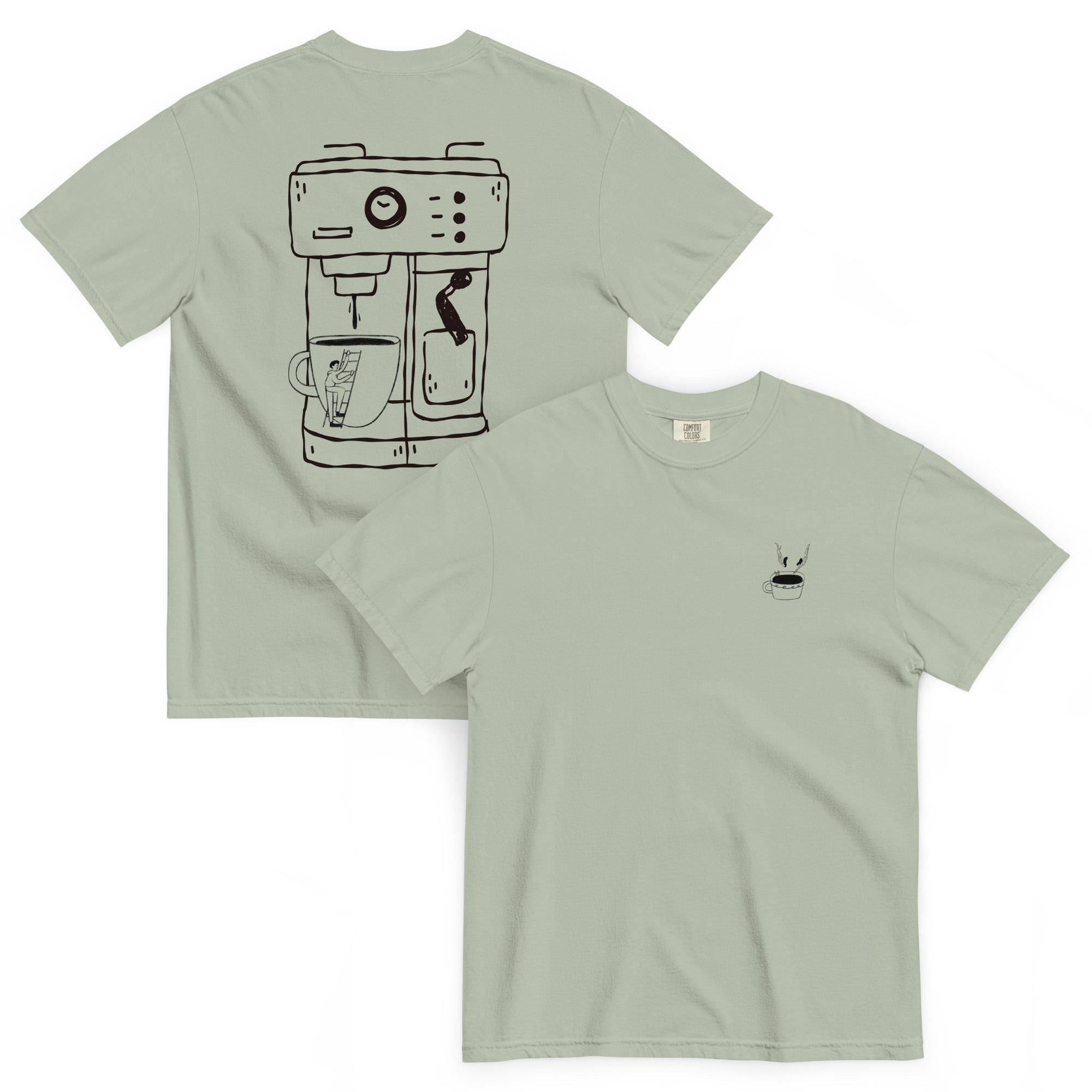 Espresso Machine Doodle Tee