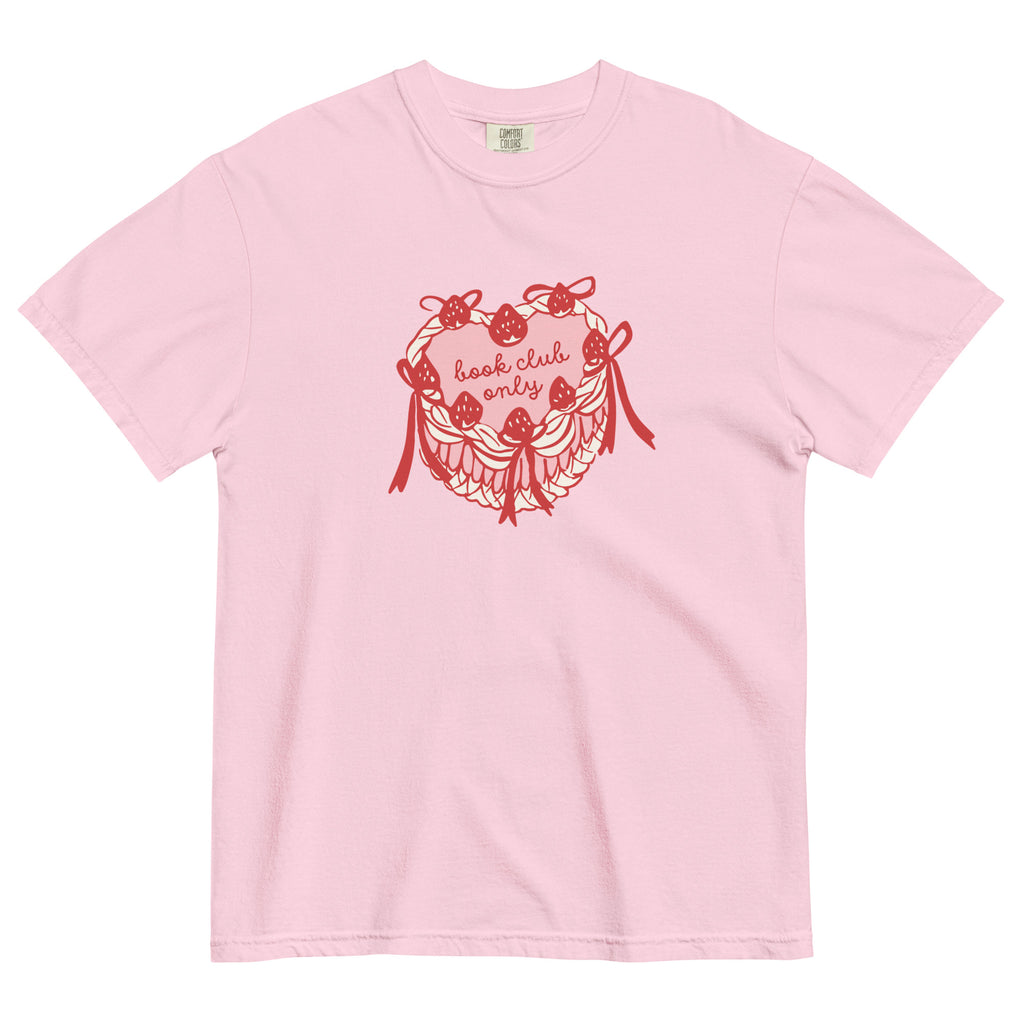 Book Club Only Cake Tee