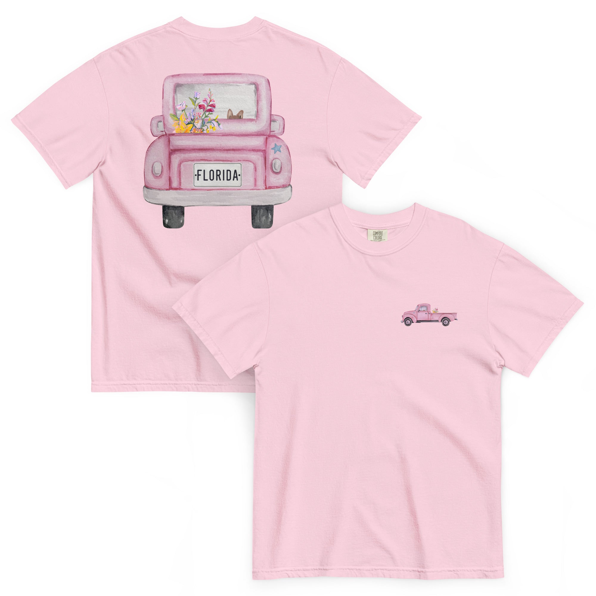 Pink Truck Florida Tee