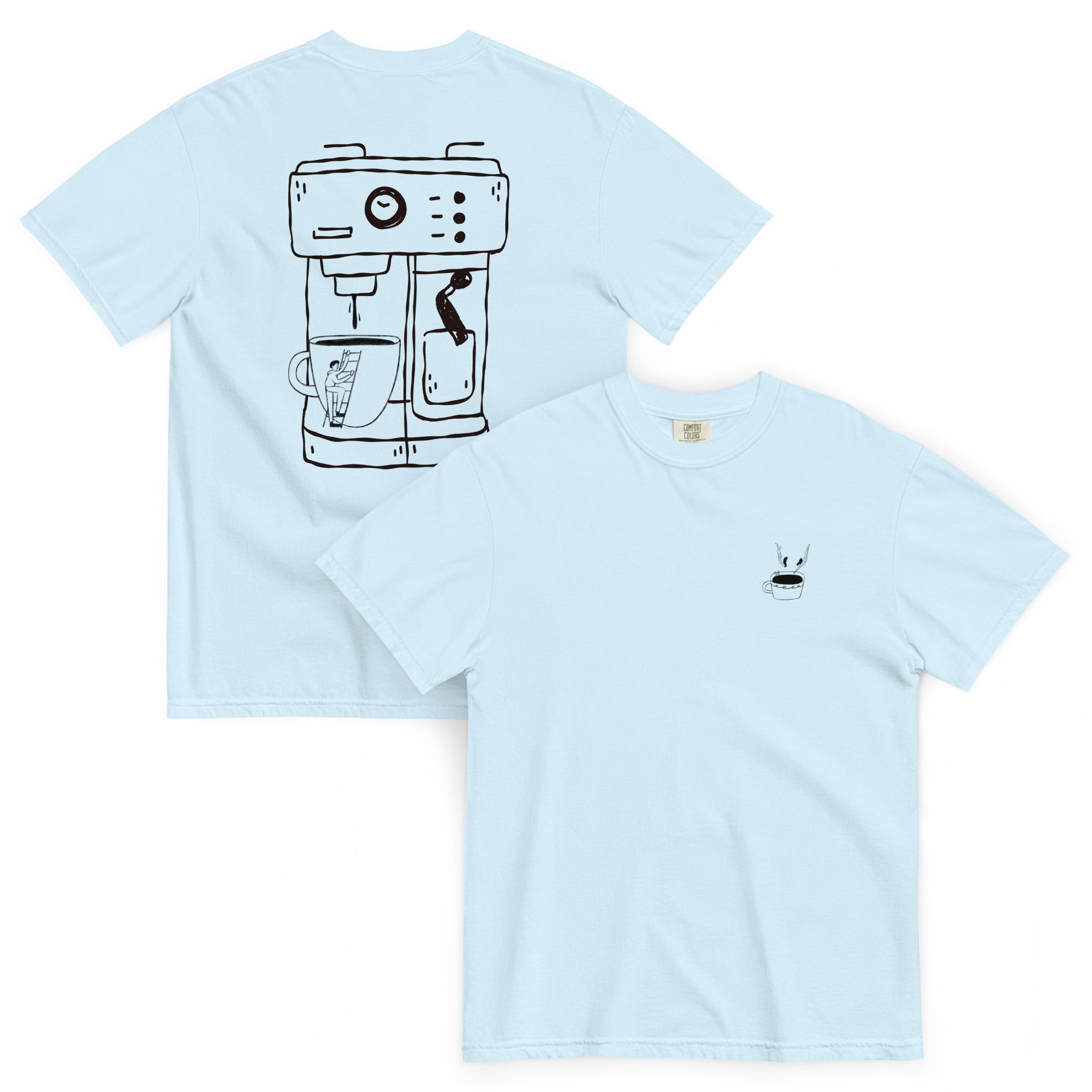 Espresso Machine Doodle Tee