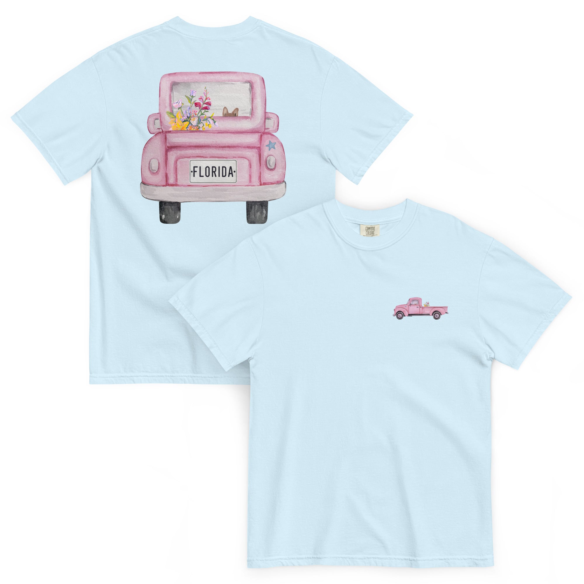 Pink Truck Florida Tee