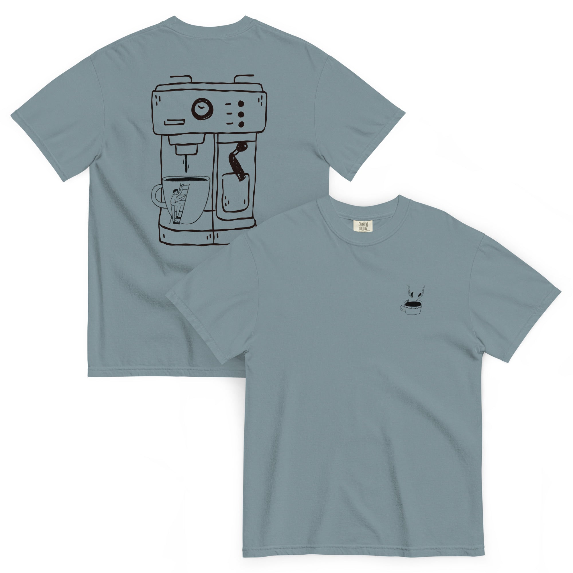 Espresso Machine Doodle Tee