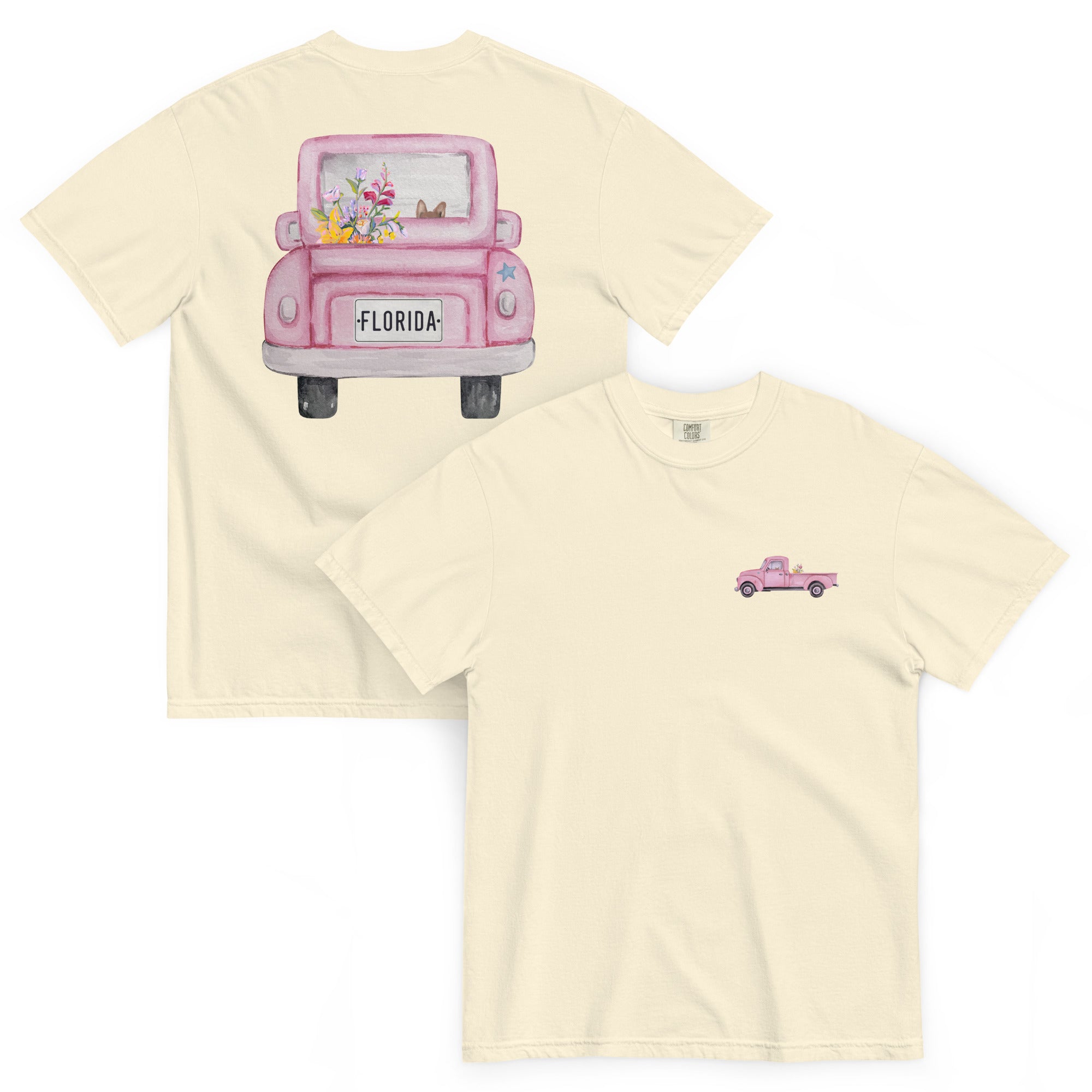 Pink Truck Florida Tee