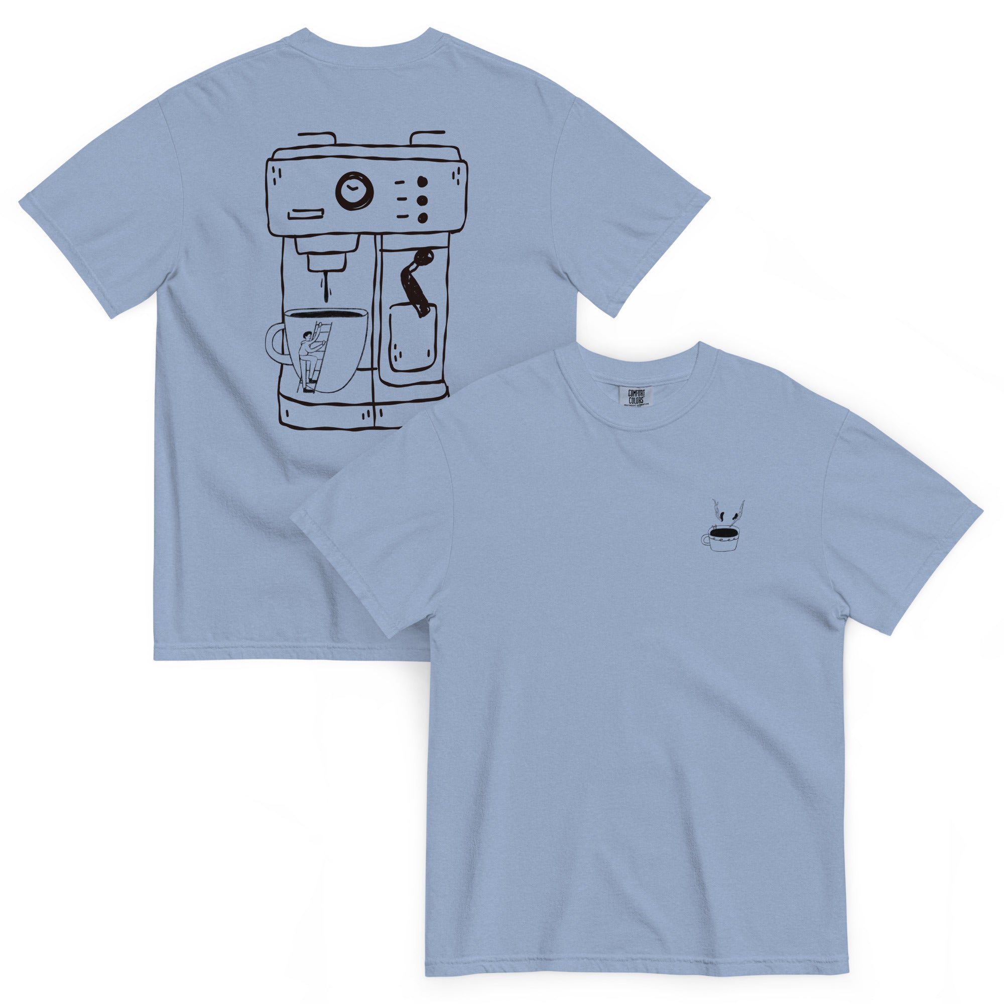 Espresso Machine Doodle Tee