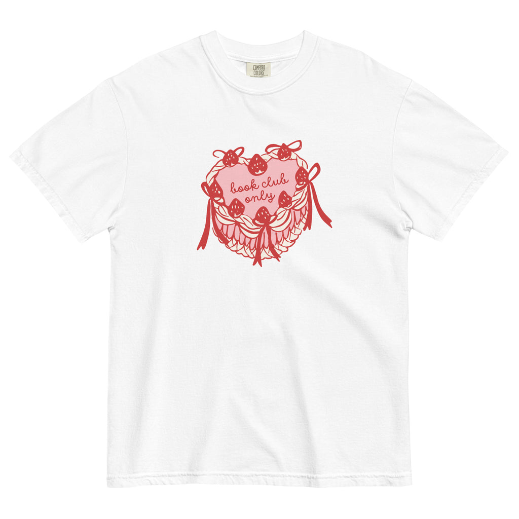 Book Club Only Cake Tee