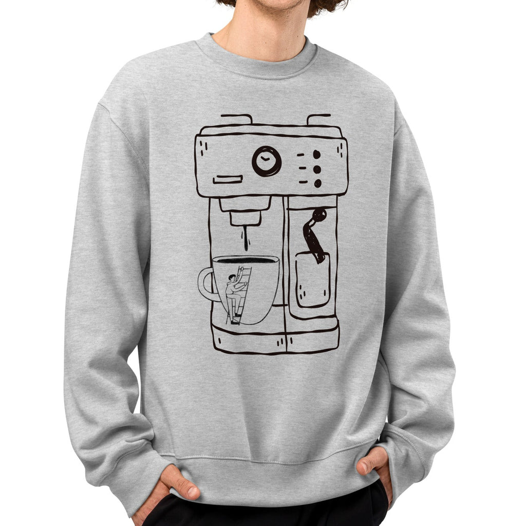 Espresso Machine Doodle Crewneck