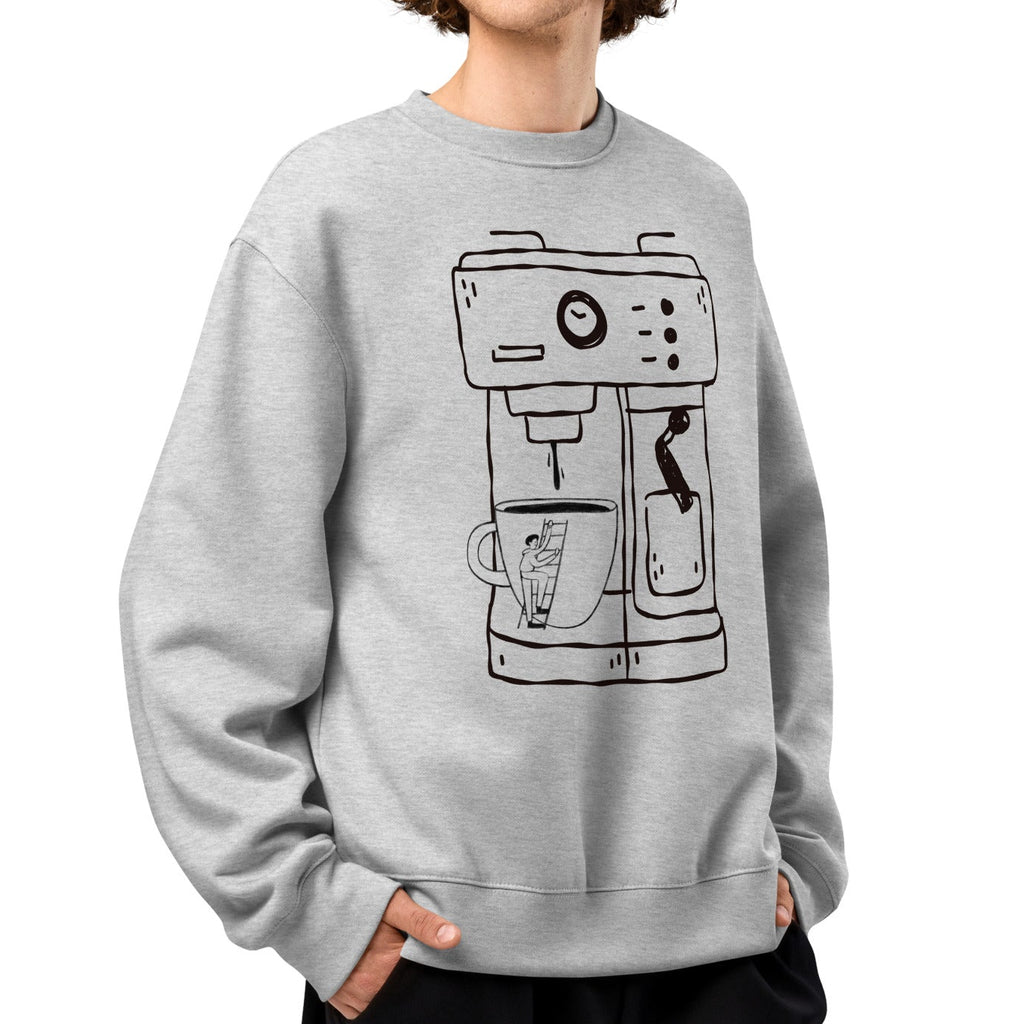Espresso Machine Doodle Crewneck