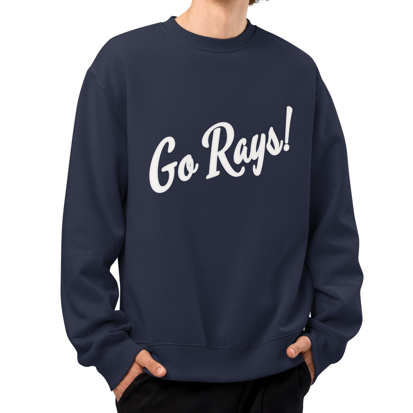 Go Rays! Tampa Bay Baseball Crewneck