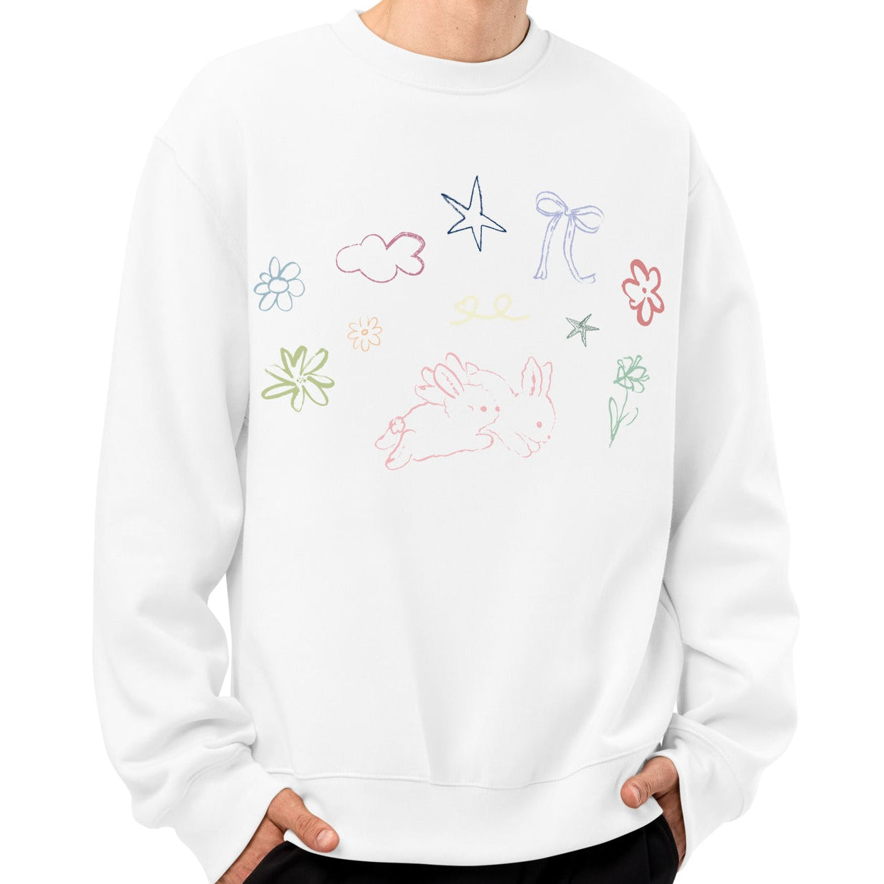 Spring Doodles Crewneck