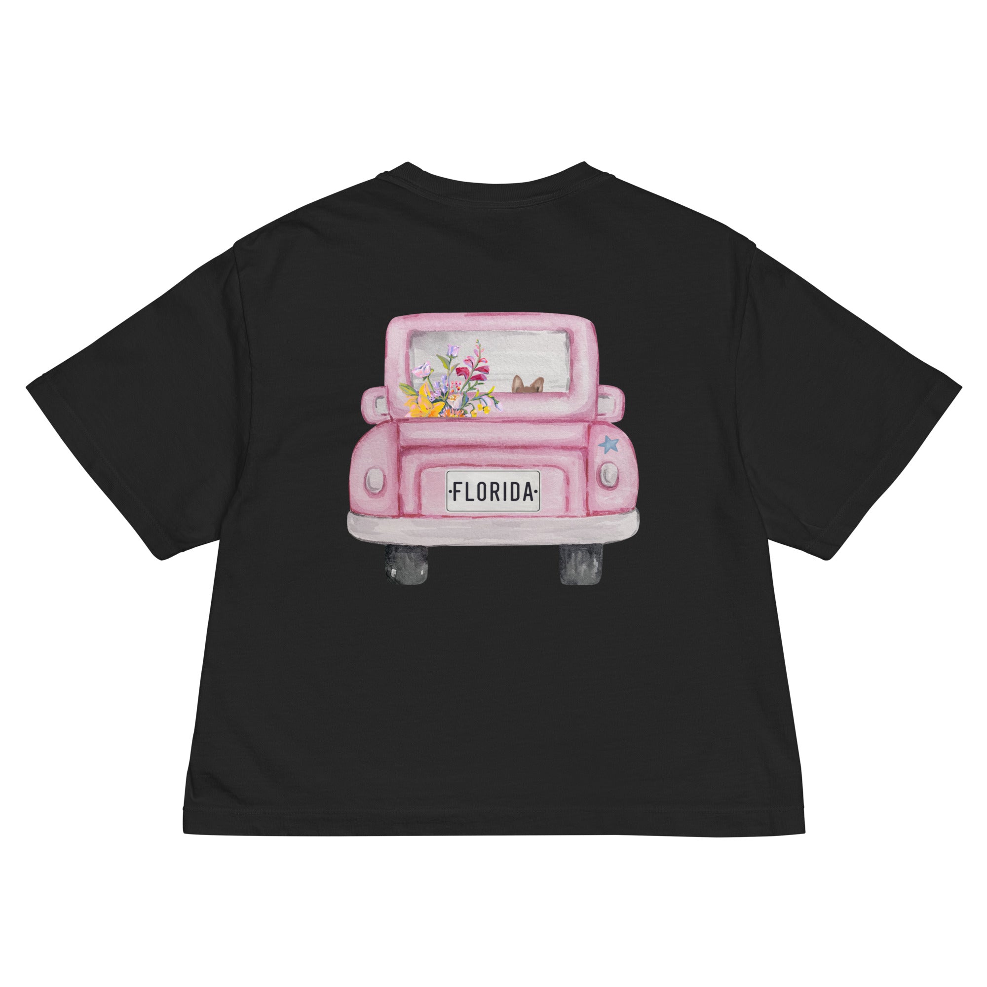Florida Pink Truck Boxy Tee