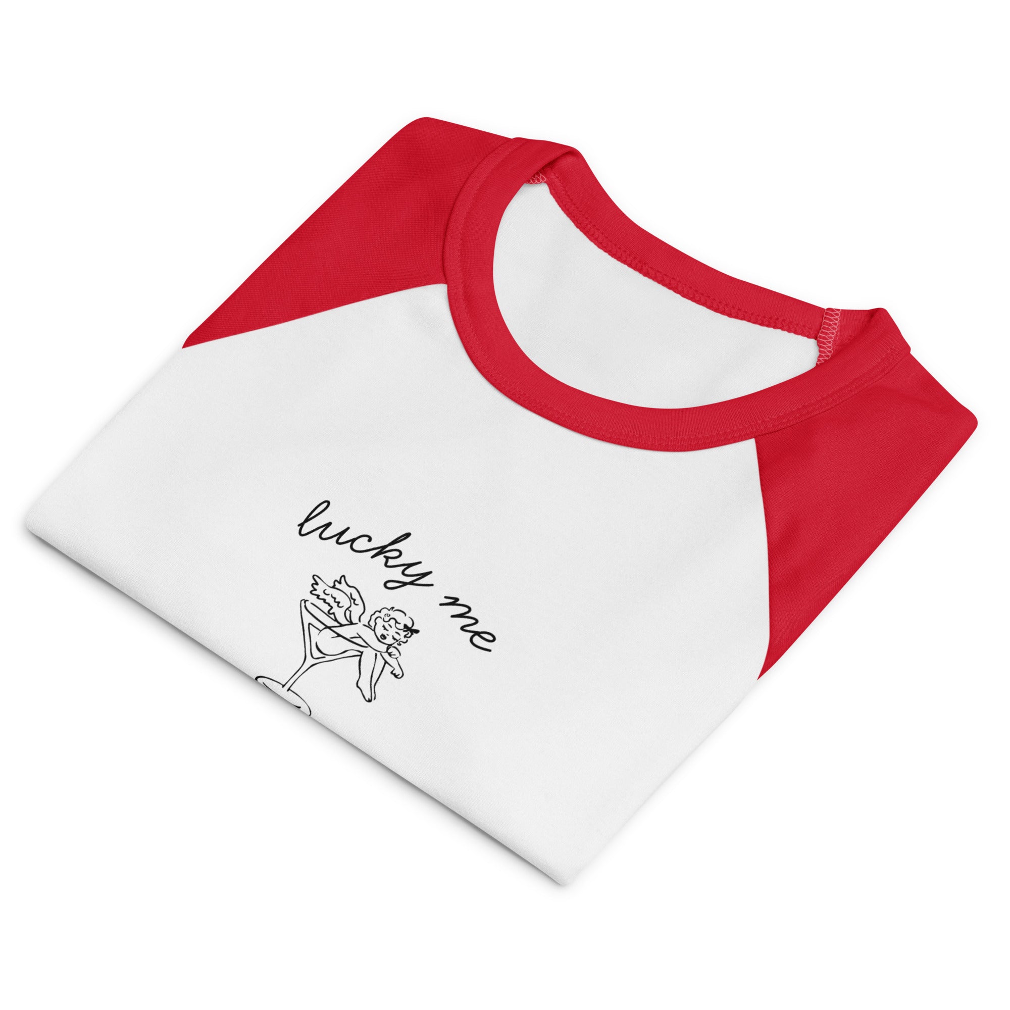 Lucky Me Angel Baby Tee